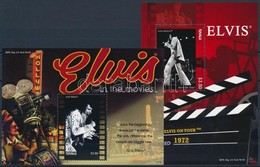 ** 2012 Elvis A Filmvásznon 4 Db-os Blokksor Mi 188-191 - Andere & Zonder Classificatie