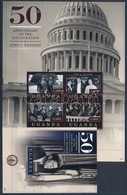 ** 2012 John F. Kennedy Beiktatásának 50. évfordulója Kisív Mi 2834-2837 + Blokk Mi 382 - Altri & Non Classificati