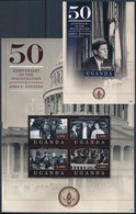 ** 2012 John F. Kennedy Beiktatásának 50. évfordulója Kisív Mi 2834-2837 + Blokk Mi 382 - Sonstige & Ohne Zuordnung