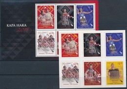 ** 2011 Maori Táncok, Kultúra öntapadós Fóliaív Mi 2775-2780 + Blokk 270 - Altri & Non Classificati