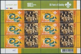 ** 2007 Európa Cserkész Mi 858-859 Kisív - Andere & Zonder Classificatie