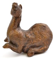 Jelzés Nélkül: Fekvő Ló. Bronz, M: 14,5 Cm - Altri & Non Classificati