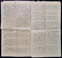 1898 Szabályrendelet-javaslat A Gazdasági Munkások és Napszámosok Községi Segélyalapjáról - Unclassified