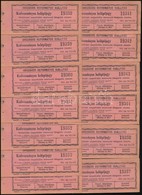 1934 16 Db Kedvezményes Belépőjegy Az Országos Református Kiállításra - Zonder Classificatie