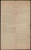 1893 Zsarnóca, Breuer Szilárd (1863-1931) Fő- és Székvárosi Tűzoltóparancsnokot Schiller Gábor Községi Tűzoltóparancsnok - Zonder Classificatie