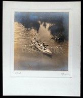 1935 Thöresz Dezső (Békéscsaba): Nyári örömök, Aláírt Vintage Fotóművészeti Alkotás, 30x24 Cm - Autres & Non Classés