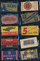 10 Klf Régi Borotvapenge Csomag Tartalommal / Vintage Razor Blades - Advertising