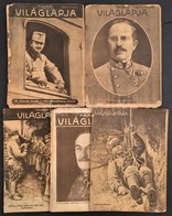 1916-1917 Tolnai Világlap Háborús Számai, 5 Db, Foltosak, Szakadozott Borítókkal. - Zonder Classificatie