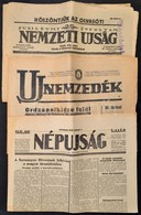 1942 Népújság, Nemzeti Újság, Új Nemzedék C. Lapok Háborús Számai - Non Classificati