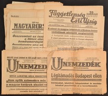 1944-1947 Vegyes Folyóirat Tétel, Közte Nagyrészt  Címlapokkal, és Kisebb Részben újságokkal. Változó állapotban, Közte  - Non Classificati