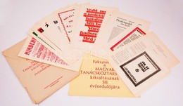 Dokumentumok /facsimilék és Röplapok/ - A Magyar Tanácsköztársaság Kikiáltásának 50. évfordulójára.  .Bp., 1976. FSZEK   - Zonder Classificatie