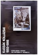 1994 Kassák Kollázsai, Kiállítási Plakát, 67×45 Cm - Autres & Non Classés