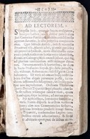 Szegedi János: Tripartitum Juris Ungarici Tyrocinium. 1-3. Köt. Nagyszombat, 1734, Leopold Joseph Berger. Néhol Foltos L - Non Classés