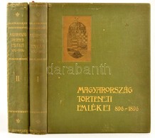 Magyarország Történeti Emlékei Az 1896. évi Ezredéves Országos Kiállításon. 896-1896. I-II. Kötet. Szerk.: Az Első Részt - Unclassified