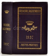 Gothaisches Genealogisches Taschenbuch Der Freiherrlichen Häuser. Teil B. 87. Jahrgang 1937. Gotha,1937, Justhus Perthes - Ohne Zuordnung