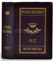 Gothaisches Genealogisches Taschenbuch Der Freiherrlichen Häuser. Teil B. 87. Jahrgang 1937. Gotha,1937, Justhus Perthes - Zonder Classificatie