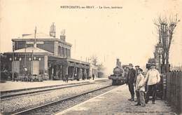 76-NEUFCHATEL-EN-BRAY- LA GARE INTERIEUR - Neufchâtel En Bray