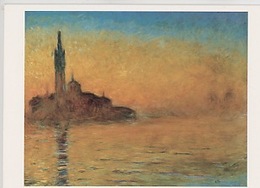 Claude Monet 1840-1926 : Venice At Dusk 1908 - Venise (cp Vierge) - Peintures & Tableaux