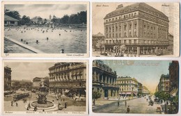 ** * 50 Db RÉGI Magyar Városképes Lap Az 1910-es évektől A 40-es évekig / 50 Pre-1945 Hungarian Town-view Postcards From - Non Classificati