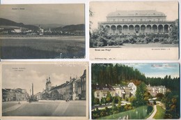 ** * 42 Db RÉGI Cseh Városképes Lap / 42 Pre-1945 Czech Town-view Postcards - Non Classificati