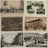 ** * 32 Db RÉGI Történelmi Magyar Városképes Lap / 32 Pre-1945 Town-view Postcards From The Kingdom Of Hungary - Non Classés