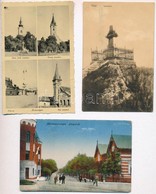 ** * 21 Db RÉGI Erdélyi Városképes Lap + 1 Kinyitható Képeslap / 21 Pre-1945 Transylvanian Town-view Postcards + 1 Foldi - Non Classificati