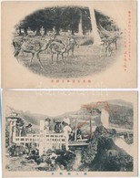 ** 12 Db RÉGI Kínai és Japán Képeslap / 12 Pre-1945 Chinese And Japanese Postcards - Unclassified