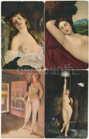 ** * 8 Db RÉGI Erotikus Művész Képeslap / 8 Pre-1945 Erotic Art Motive Postcards - Non Classificati