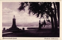 ** T1 Balatonalmádi-fürdő, Irredenta örökmécses. Hátoldalon World Jamboree Of The Boy Scouts In Hungary  1933 - Non Classés