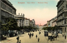 ** T1/T2 Budapest VI. Váci Körút (Bajcsy-Zsilinszky út), Bazilika, 230-as Számú Villamos, üzletek. Taussig A. 8056. - Non Classificati