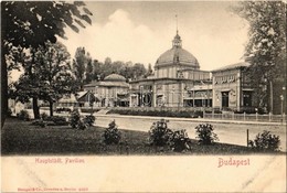 ** T2 Budapest XIV. Városliget, Székesfővárosi Pavilon, étterem / Haupstädt. Pavillon - Non Classificati