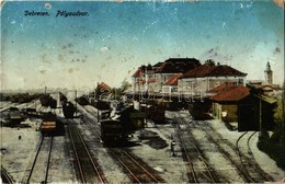 * T3 Debrecen, Pályaudvar, Vasútállomás, Vonatok (felületi Sérülés / Surface Damage) - Ohne Zuordnung