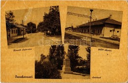 * T2/T3 Dunaharaszti, Kossuth Lajos Utca, Emlékmű, HÉV Vasútállomás (Rb) - Ohne Zuordnung