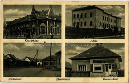 * T3 Dunakeszi, Utca, Községháza, Iskola, Kovács üzlete és Saját Kiadása (Rb) - Ohne Zuordnung