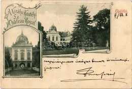 T3 1898 Gödöllő, Királyi Kastély. Art Nouveau (EB) - Ohne Zuordnung