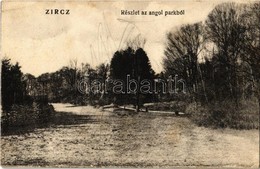 T2/T3 1924 Zirc, Részlet Az Angol Parkból. Kiadja A Hangya Szövetkezet (EK) - Non Classés