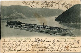 T2/T3 1899 Ada Kaleh, Inselfestung (kopott / Worn) - Zonder Classificatie