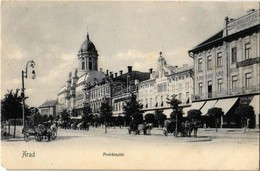 ** T2/T3 Arad, Andrássy Tér, Steigerwald A. és Reinhart Fülöp Bútorgyára, The Gresham, Hintók / Square, Chariots, Furnit - Unclassified