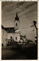 T2/T3 1943 Beszterce, Bistritz, Bistrita; Római Katolikus Templom / Church. Foto Kuales Photo (EK) - Non Classificati