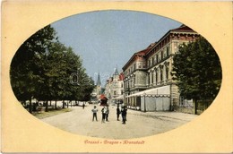 ** T2 Brassó, Kronstadt, Brasov; Utca, Vendéglő / Street View With Restaurant - Zonder Classificatie