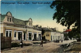 T3 Máramarossziget, Sighetu Marmatiei; Weisz J. Tisza Szálloda, Vasúti Kóser Vendéglő. Judaika / Hotel And Jewish Railwa - Non Classificati