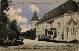 T2 1910 Nagykároly, Carei; Gróf Károlyi Kastély és Park / Castle And Park - Unclassified