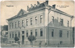 T4 1909 Segesvár, Schässburg, Sighisoara; M. Kir. állami Polgári Leány Iskola / Girls' School (EM) - Ohne Zuordnung