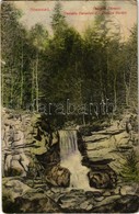 T2/T3 1912 Sósmező, Poiana Sarata; Cascada Carasló / Cascada Caraslau Din Poeana Sarata / Kalaszló Vízesés / Waterfall ( - Non Classificati