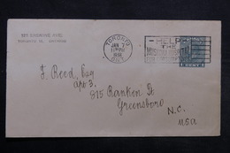 CANADA - Entier Postal De Toronto En 1938 - L 33409 - 1903-1954 Kings