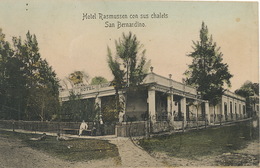 Hotel Rasmussen Con Sus Chalets San Bernardino Editor Gruter . P. Used To Montevideo - Paraguay