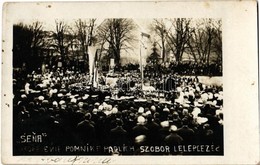 T2 1938 Abaújszina, Szina, Sena; Hősök Emlékszobrának Leleplezése / Odhalenie Pomnika Padlych / Unveiling Ceremony Of Th - Zonder Classificatie