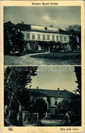 ** T3 Bős, Böős, Bes, Gabcikovo; Gróf Üchtritz Amádé Kastélya, Római Katolikus Iskola / Castle, Catholic School (EB) - Ohne Zuordnung