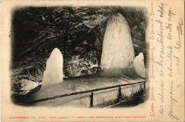 T2 1900 Dobsina, Dobschau; Jégbarlang Belső / Ice Cave Interior - Ohne Zuordnung