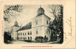 * T2 1906 Hanusfalva, Tápolyhanusfalva, Hanusovce Nad Toplou; Gróf Dessewffy Kastély. Divald Adolf 121. / Castle - Non Classificati